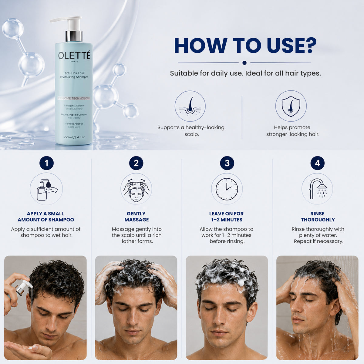 OLETTÉ PARIS Exosome Shampoo