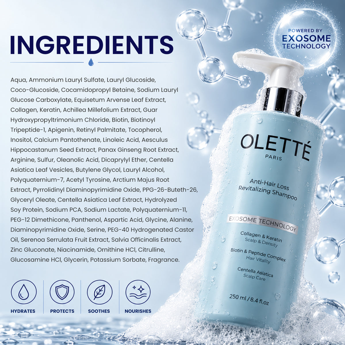 OLETTÉ PARIS Exosome Shampoo